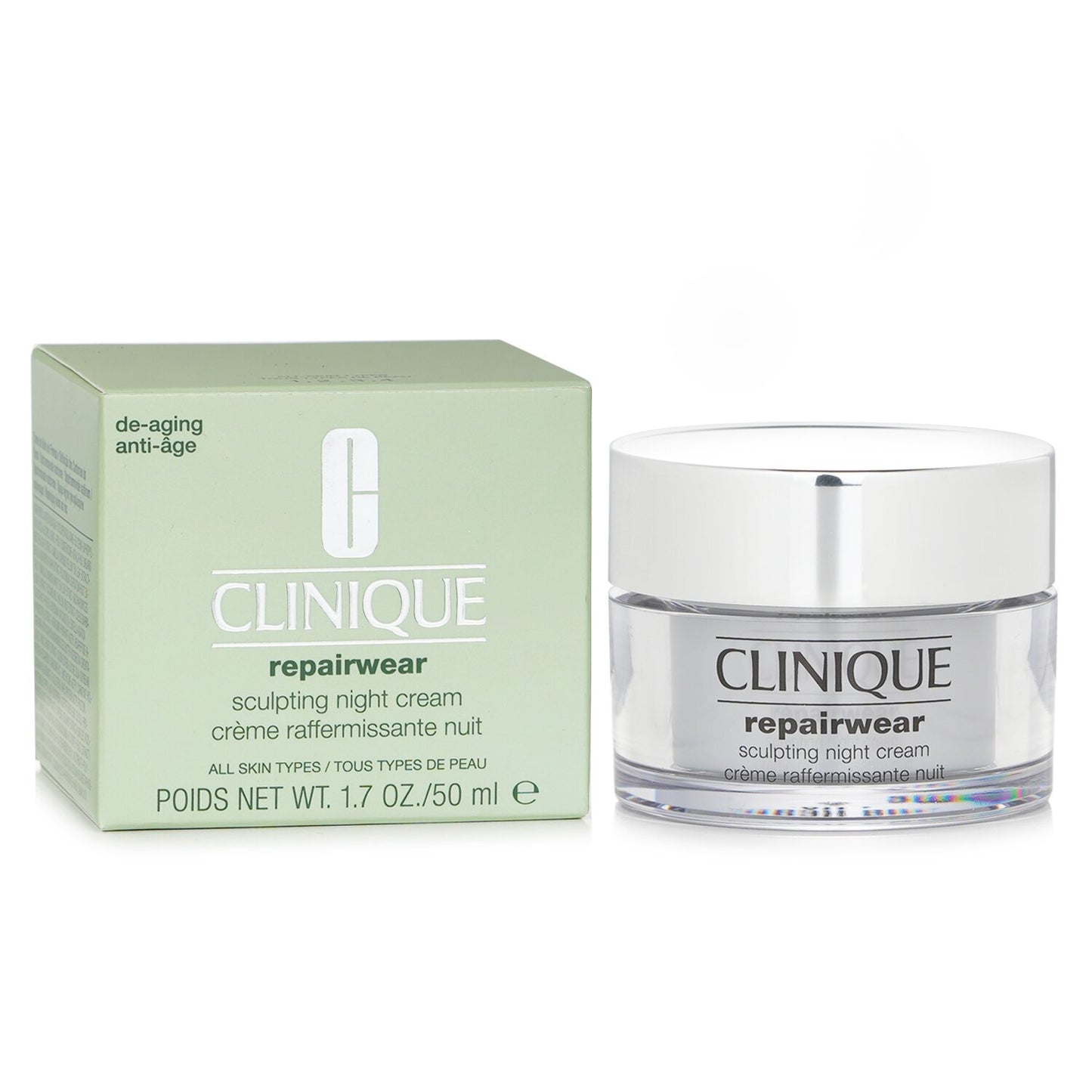 Clinique, Repairwear, Sculpting, Night, Cream, For Face, 50 ml