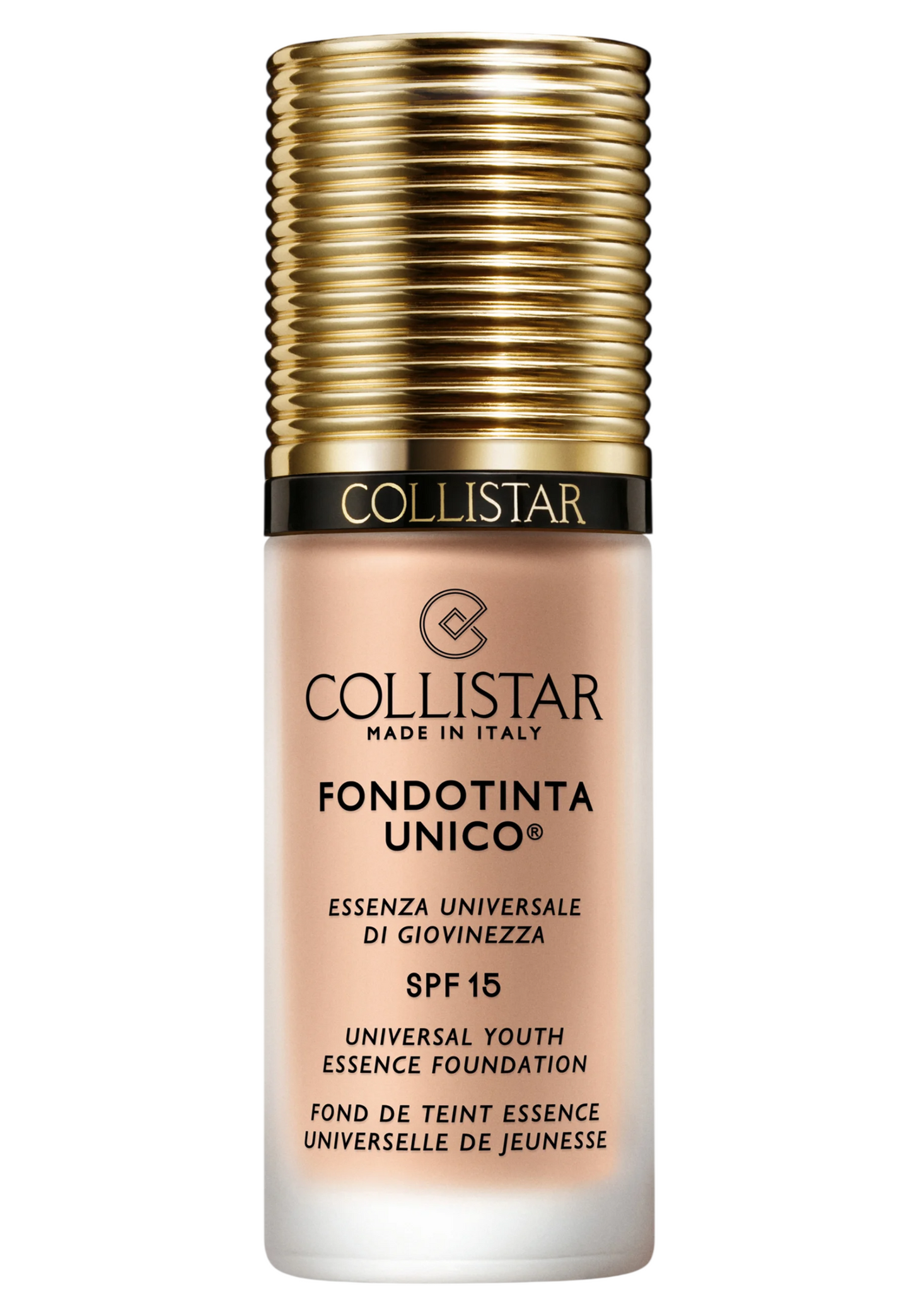 Collistar, Unico, Matte, Liquid Foundation, 3R, Rosy Beige, SPF 15, 30 ml