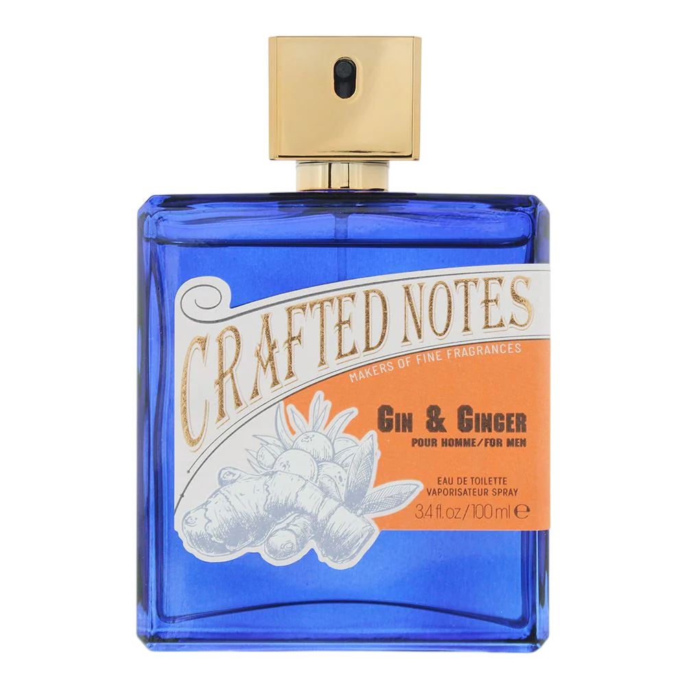 Crafted Notes, Gin & Ginger, Eau De Toilette, For Men, 100 ml