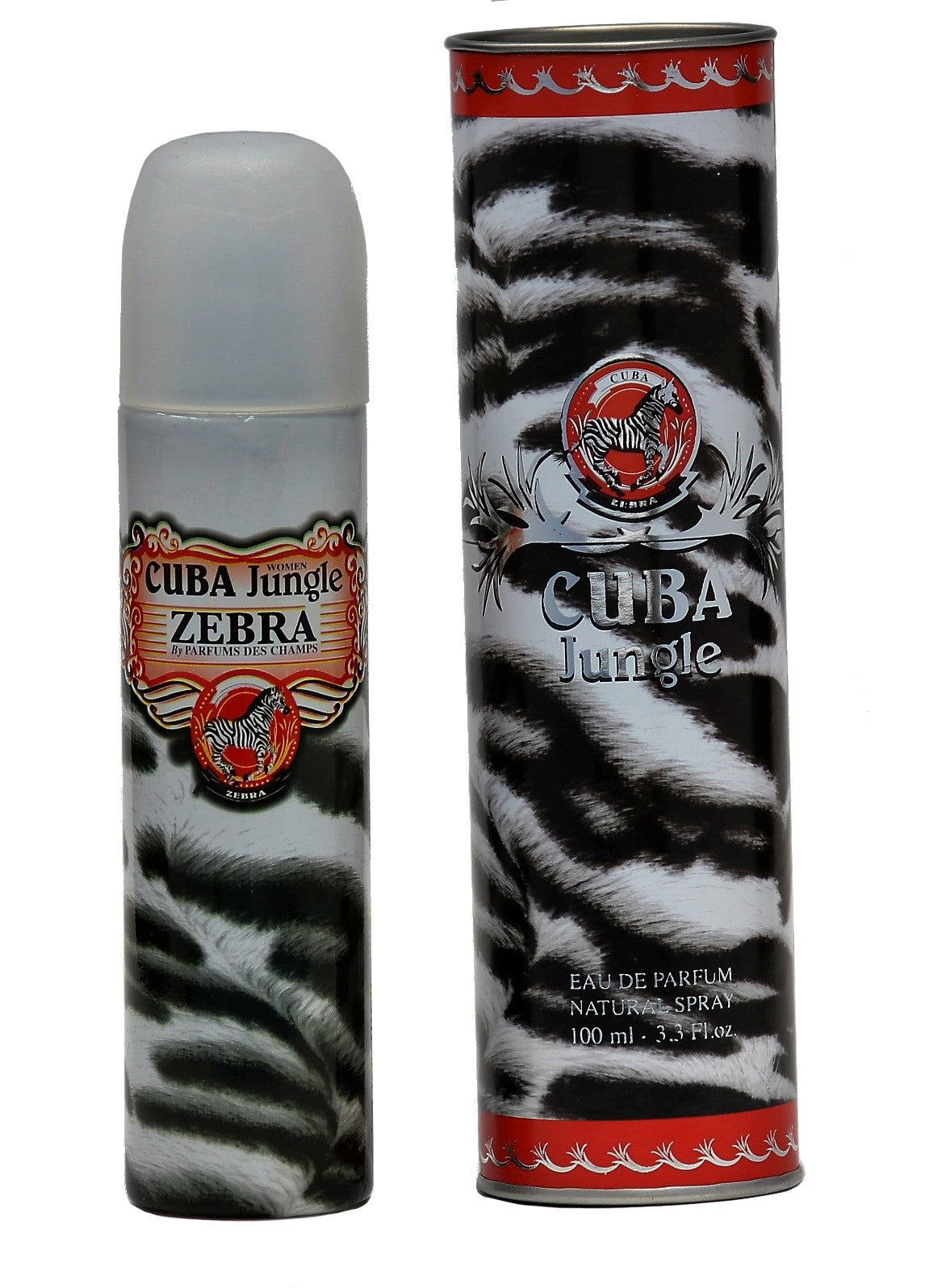 Cuba, Jungle Zebra, Eau De Parfum, For Women, 100 ml