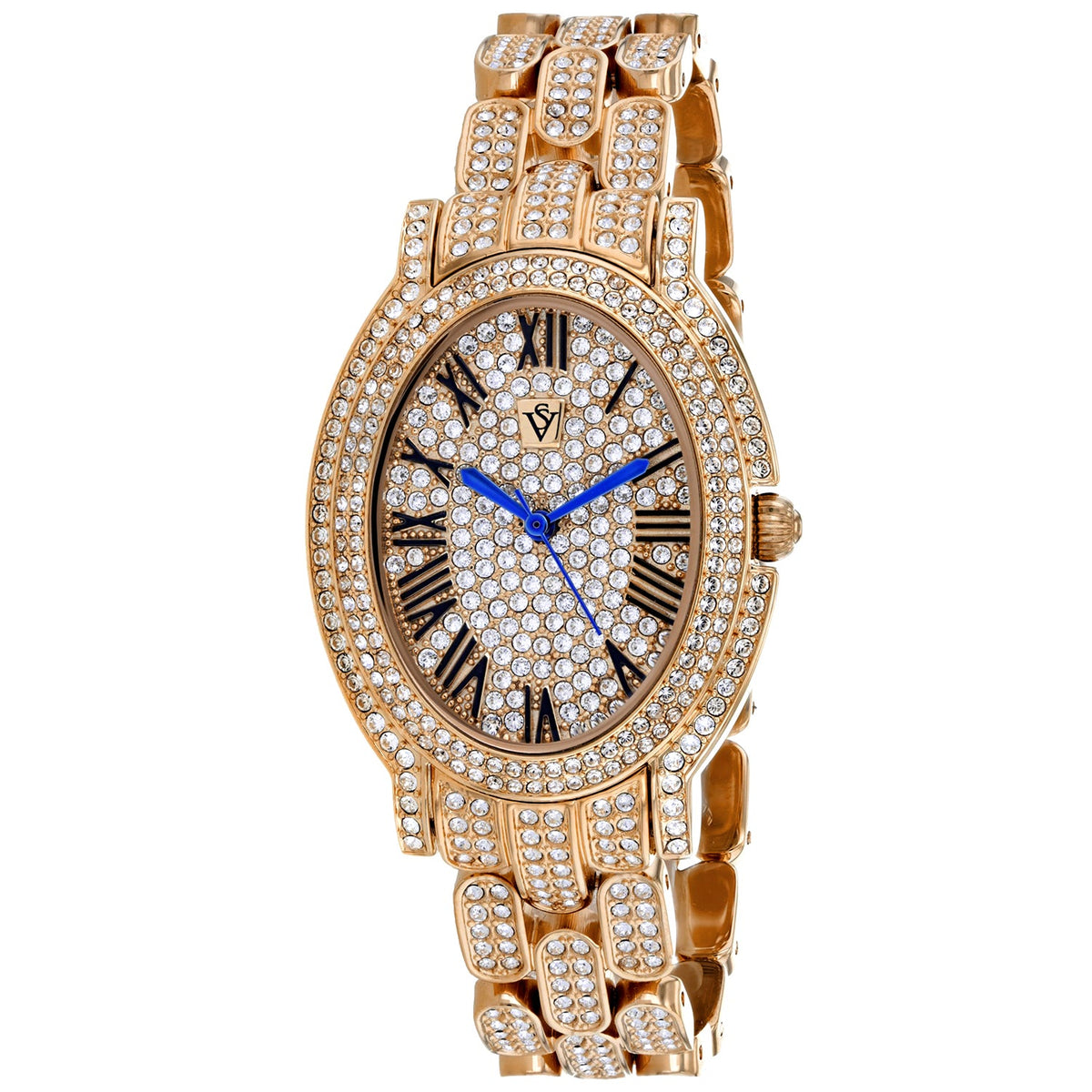 Christian Van Sant Women's Amore Watch 35mm Rose Gold Dial Bracelet (Ref. CV7232)