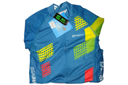 Darevie, Pro Jersey, Sports Men Synthetic Jacket, DVJ046, Blue - view 2