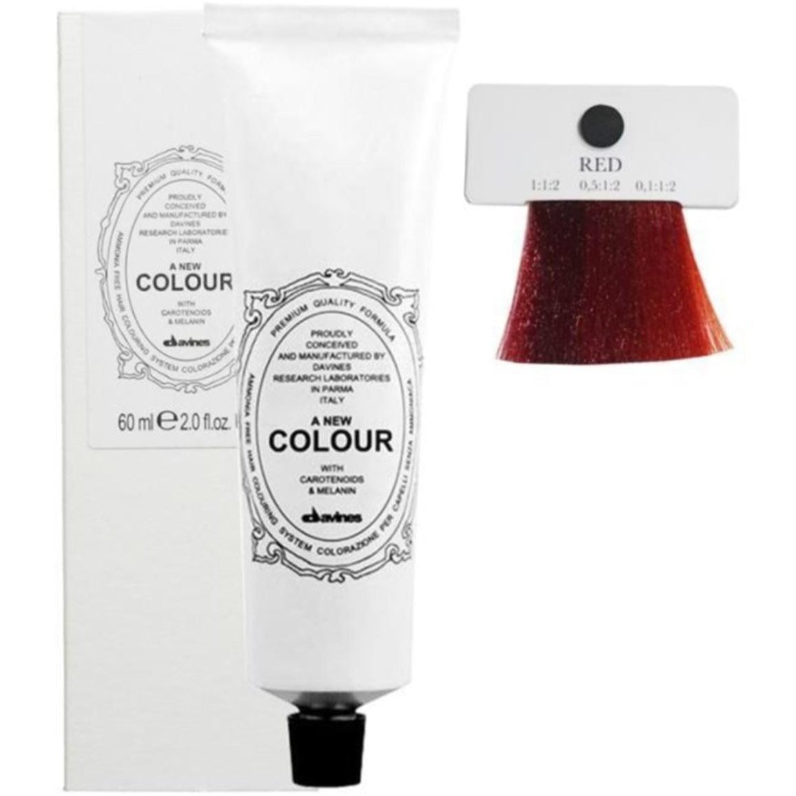 Davines, A New Colour, Permanent Hair Dye, Red, 60 ml