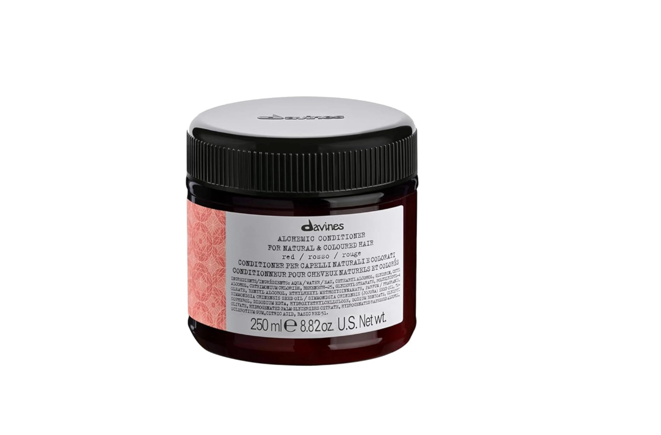 Davines, Alchemic, Hair Colour Conditioner, Red, Enhances Color Vibrancy, 250 ml