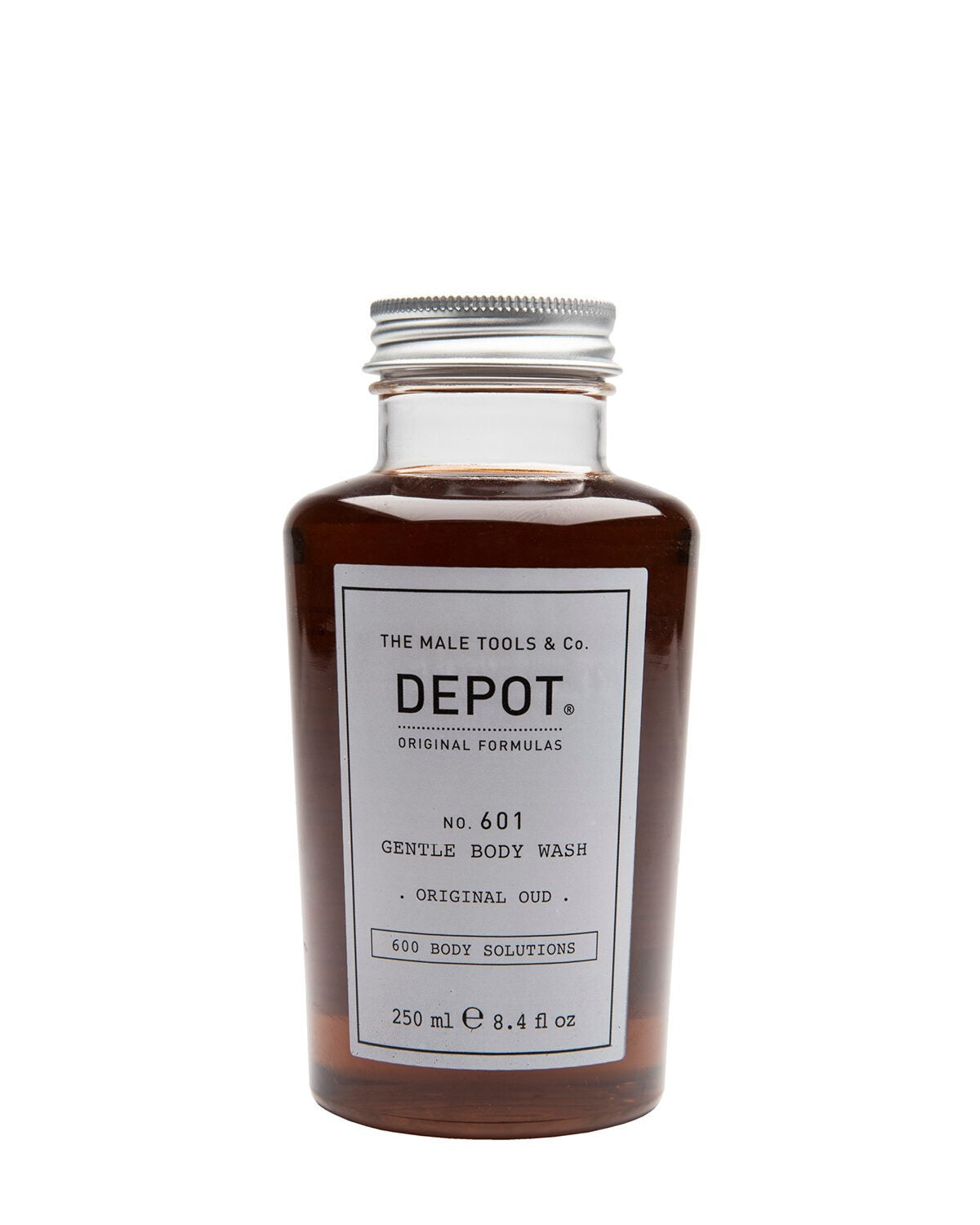 Depot, 600 Body Solutions No. 601, Botanical Complex, Cleansing, Original Oud, Body Wash, 250 ml