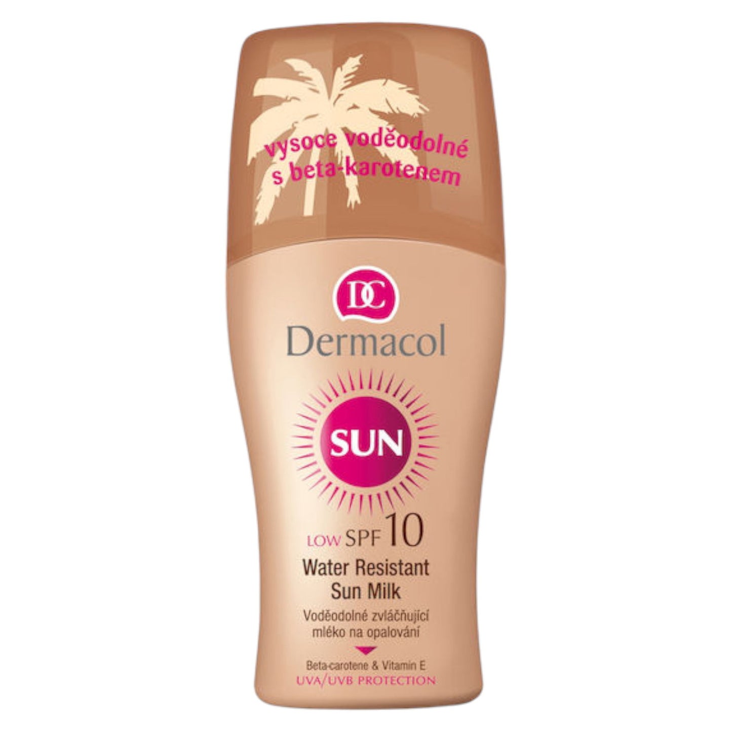 Dermacol, Sun, Water-Resistant, Sunscreen Milk, SPF10, 200 ml *Tester