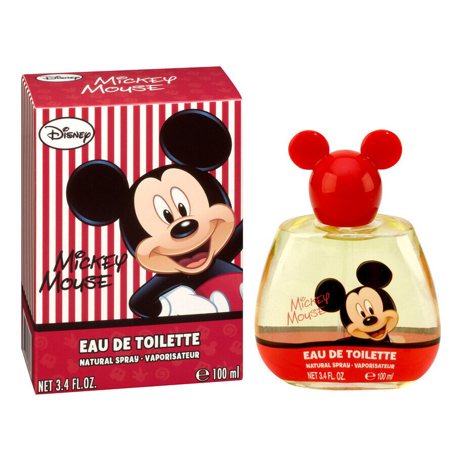 Disney, Mickey Mouse, Eau De Toilette, For Children, 100 ml