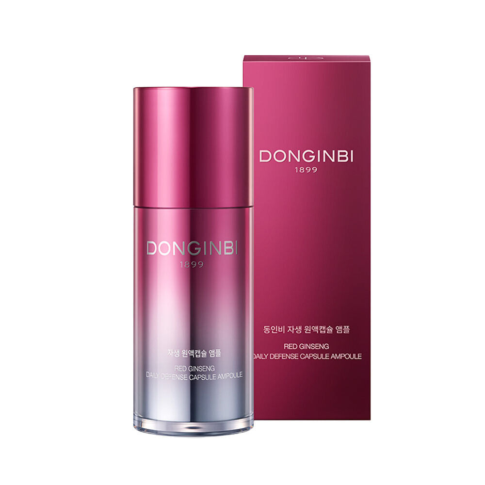 Donginbi, Red Ginseng Daily Defense Capsule Ampoule, Glowing, Serum, For Face, 30 ml