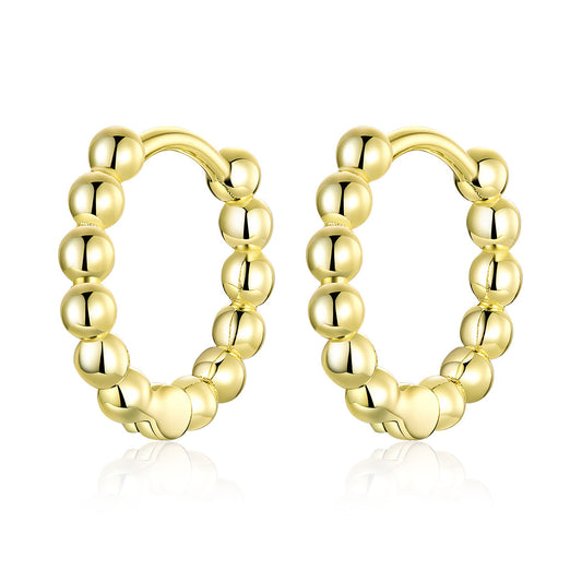 925 Sterling Silver Plated Platinum Earrings for Women