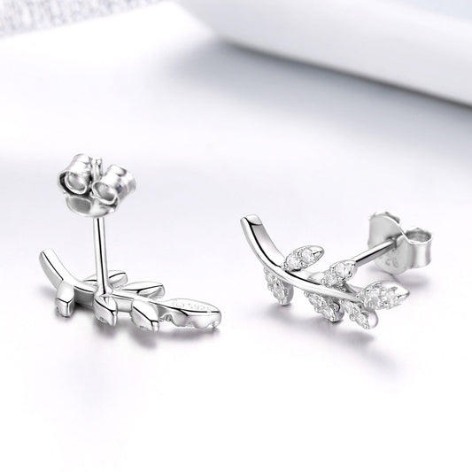 925 Sterling Silver Earrings with CZ - view 2