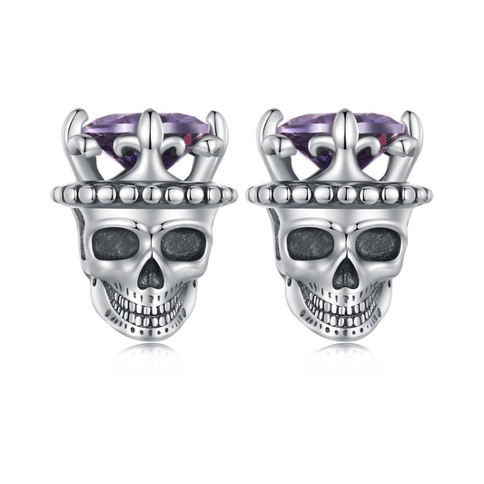 925 Sterling Silver Earrings with Pavé Setting CZ 10*9mm for Women - view 2