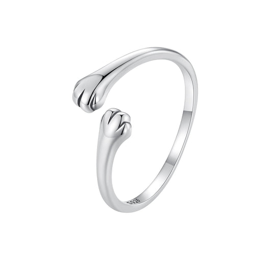 925 Sterling Silver Oxidized 1.6mm Ring