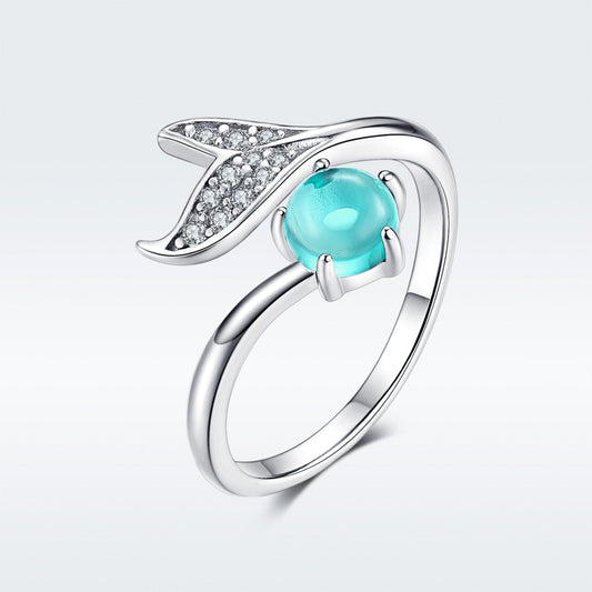 Anillos de Plata de Ley 925 de 0.9x0.7cm para Mujer