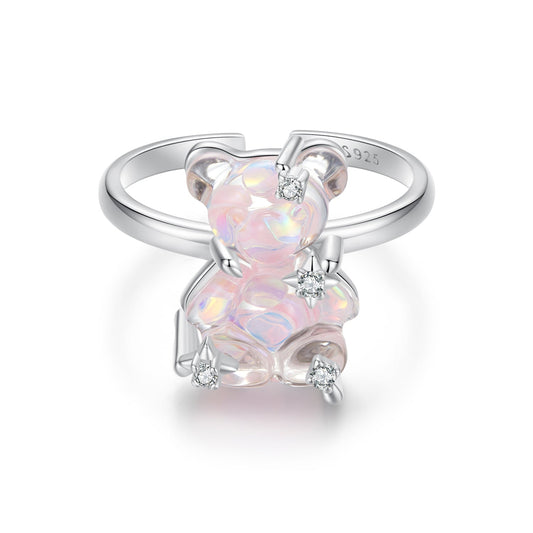 925 Sterling Silver Ring with Pavé Setting CZ for Women