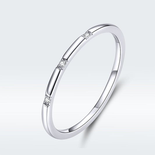 S925 Sterling Silver Size 6.0 Ring