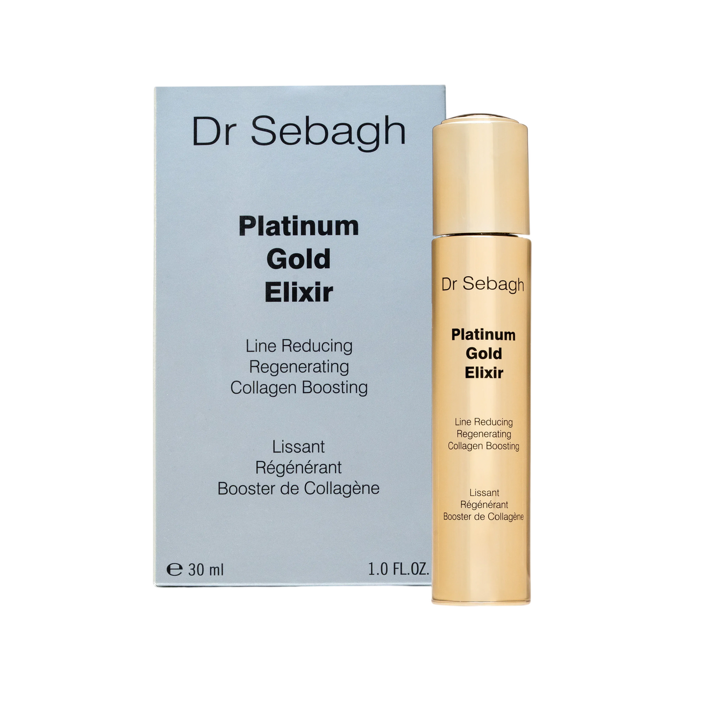 Dr Sebagh, Platinum Gold Elixir, Anti-Wrinkle, Serum, For Face, 30 ml