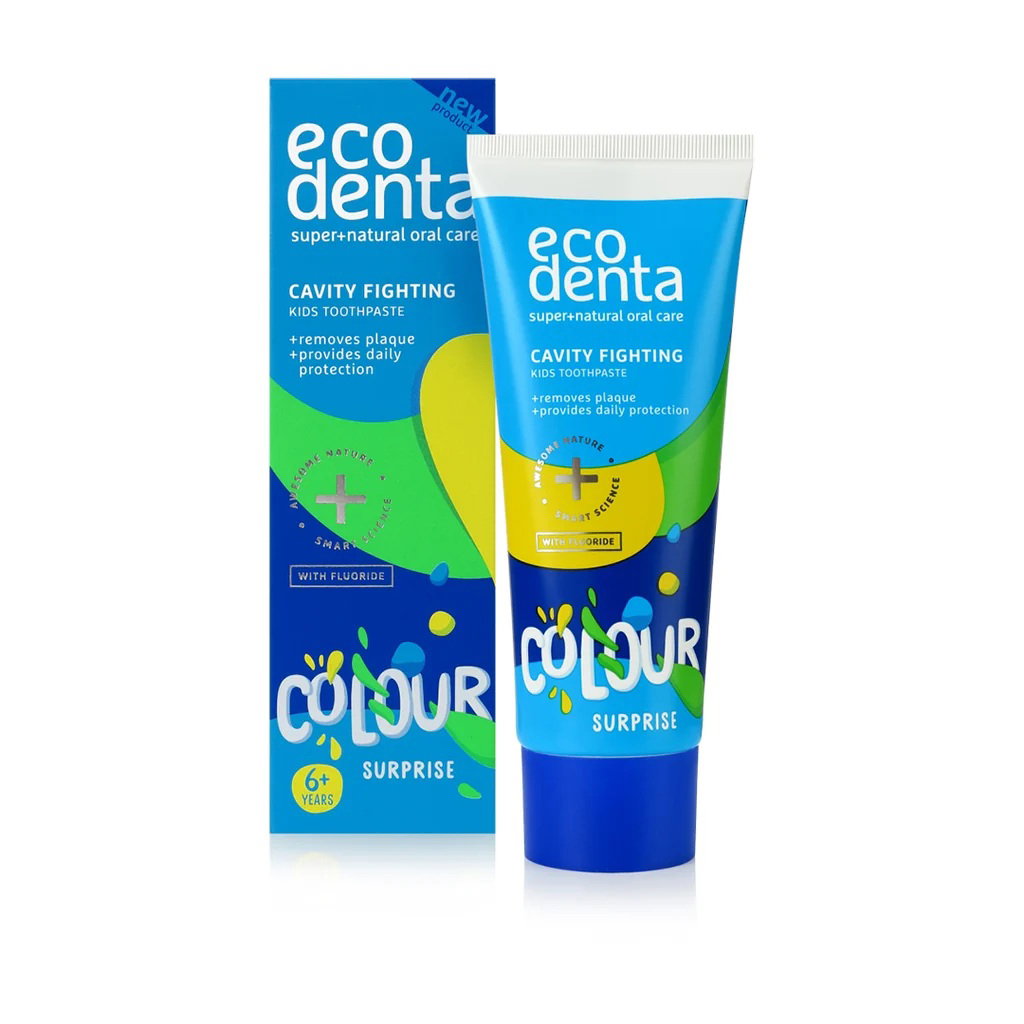 Ecodenta, Cavity Fighting, Whitening & Plaque Removal, Toothpaste, 75 ml