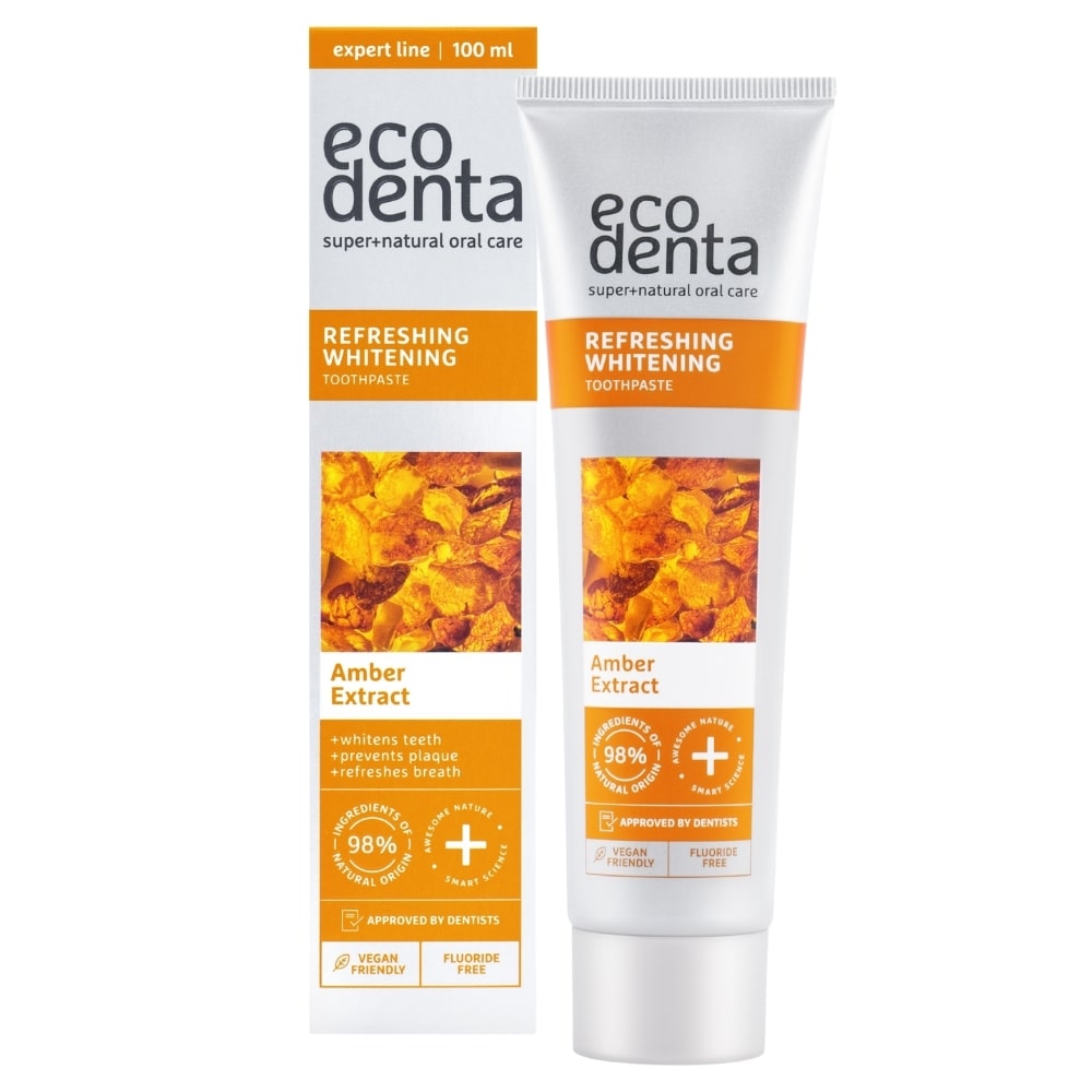Ecodenta, Refreshing Whitening, Whitening, Toothpaste, 100 ml