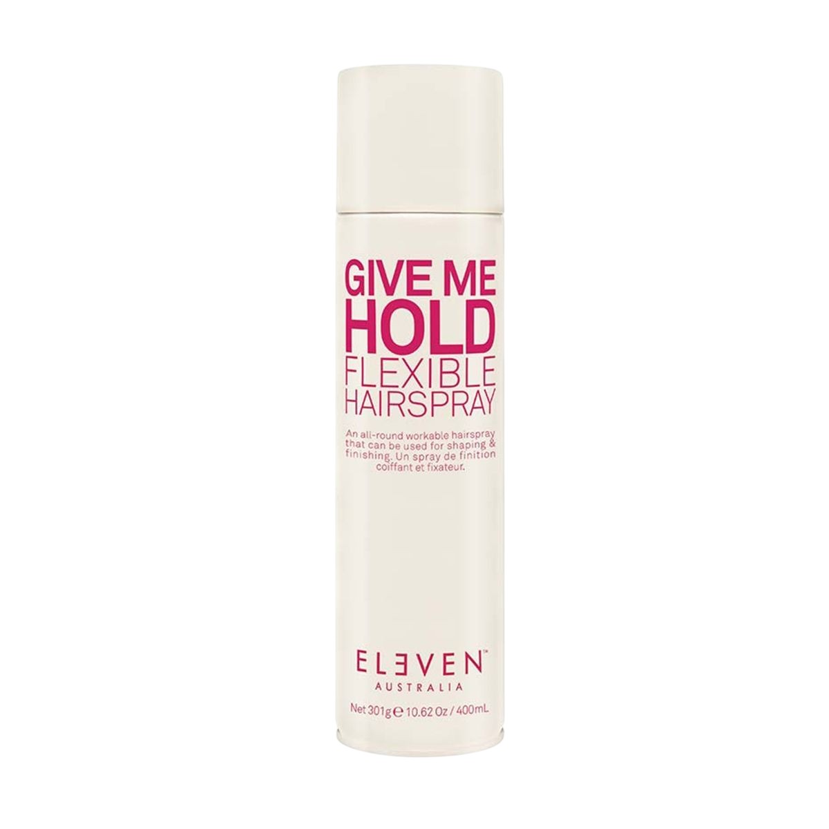 Eleven Australia, Give Me Hold, Hair Spray, Shape & Set, Flexible Fixation, No. 7, 400 ml