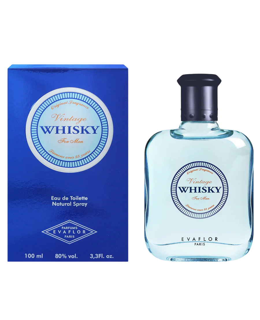 Evaflor, Whisky Vintage, Eau De Toilette, For Men, 100 ml