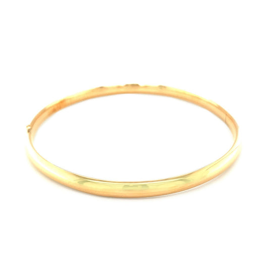 Pulsera clásica en oro amarillo de 14k (5.0mm)