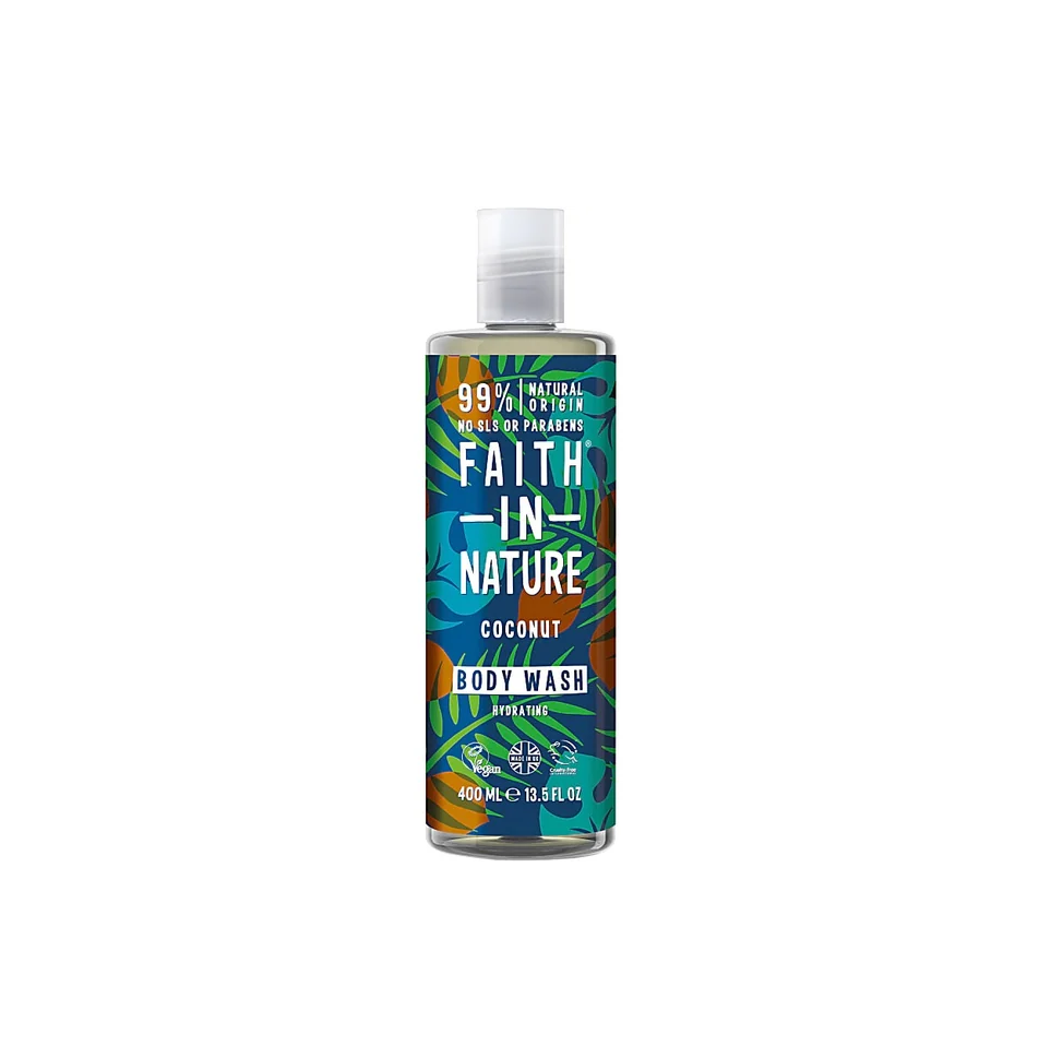 Faith In Nature, Coconut, Cleansing & Hydrating, Body Wash, 400 ml