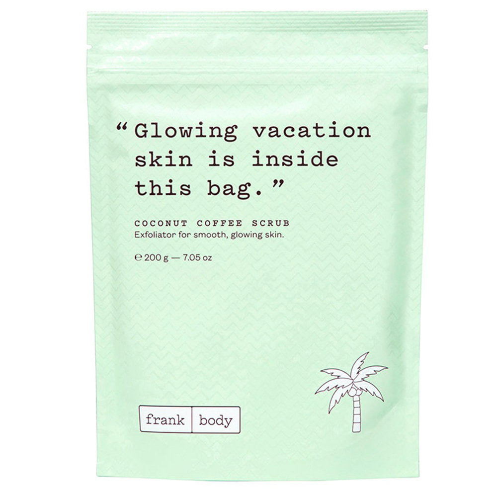 Frank Body, Coffee Coconut, Smoothing, Body Scrub, 200 ml