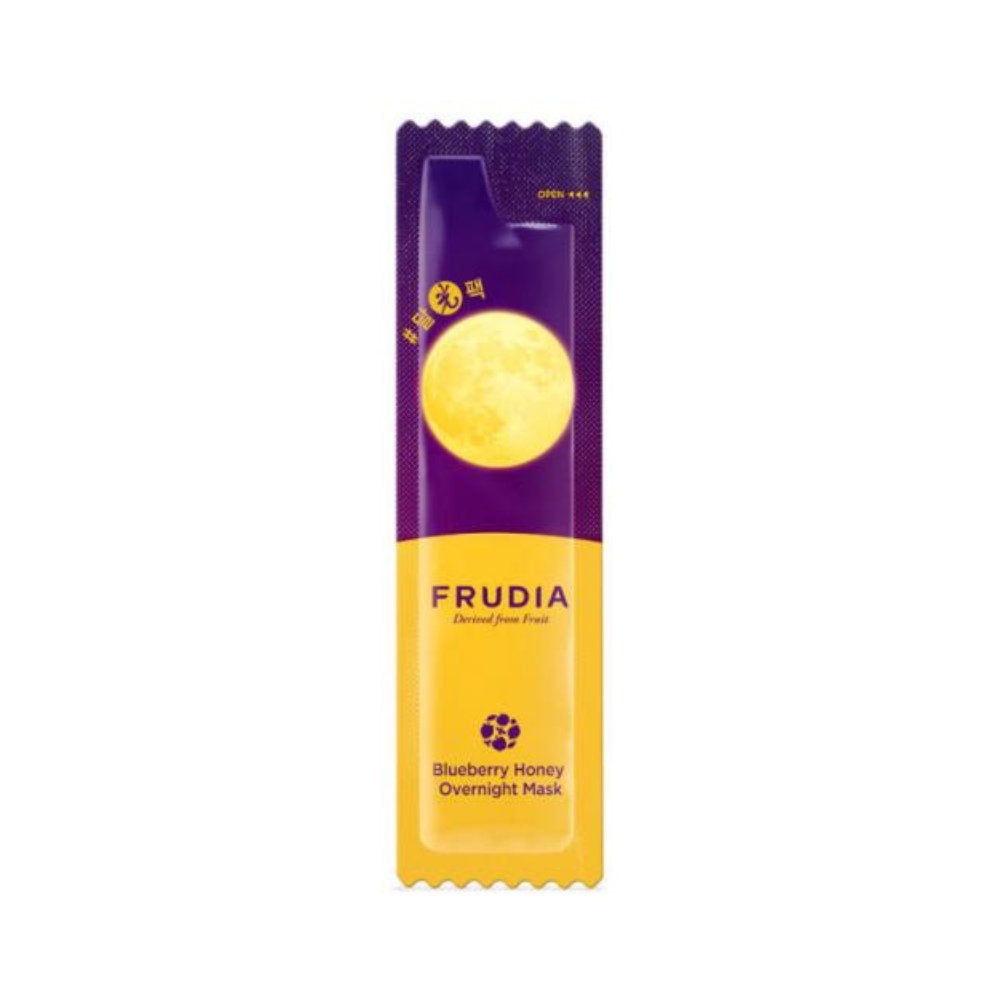 Frudia, Delivered From Fruit, Blueberry & Honey, Hydrating, Night, Cream Mask, For Face, 5 ml *Tester