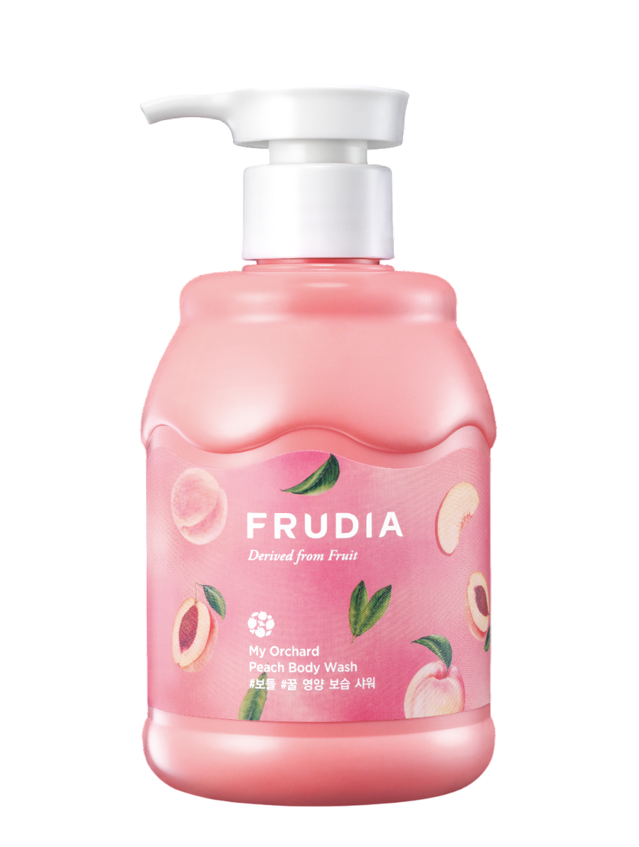 Frudia, Delivered From Fruit, Peach, Cleaning, Body Wash, 350 ml