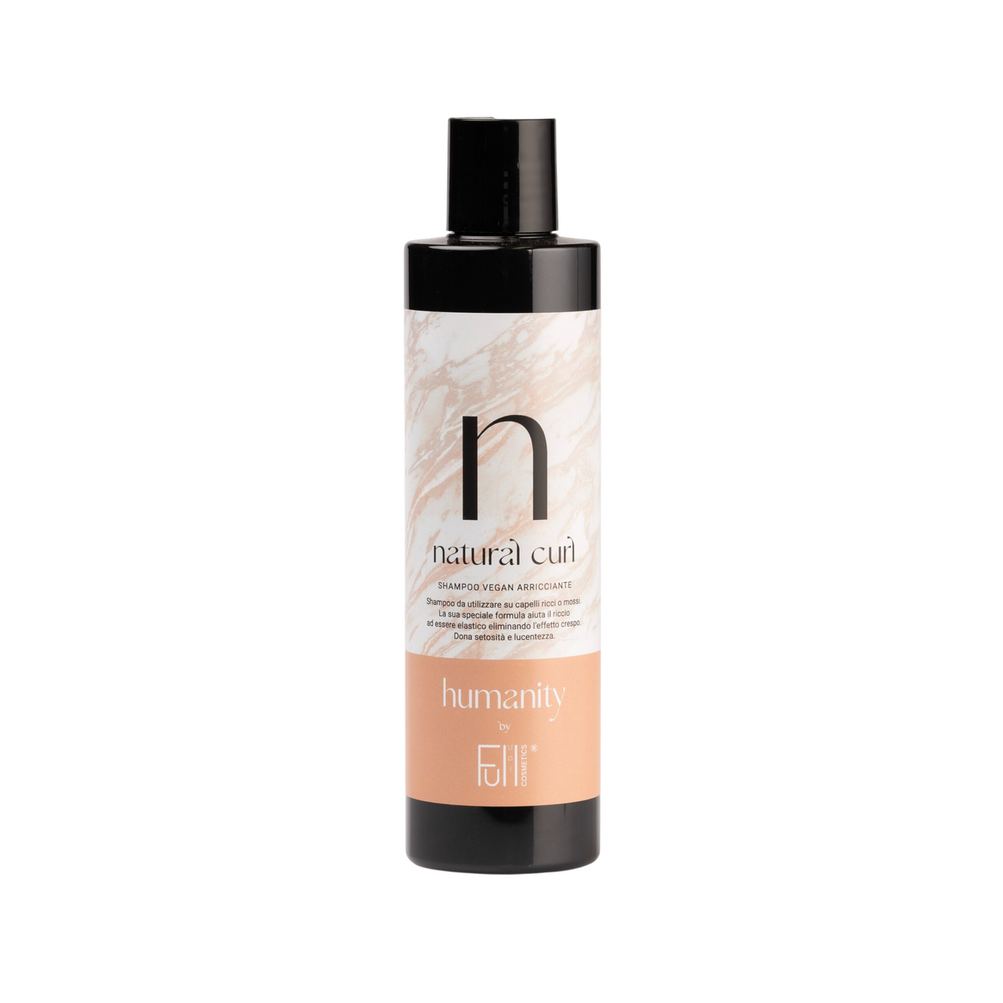 Full Cosmetics, Natural Curl, Hair Shampoo, Anti-Frizz, 250 ml