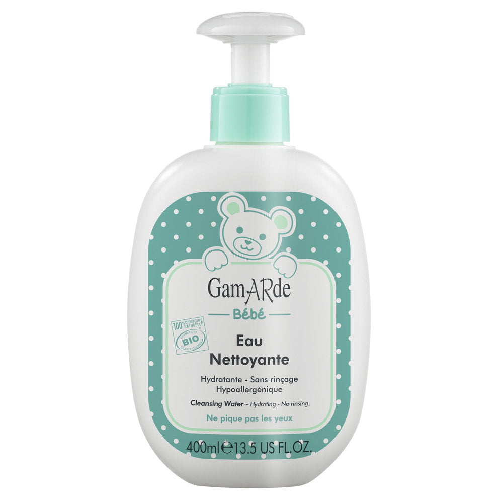 Gamarde, Baby, Cleansing & Hydrating, Fragrance Water, For Face, Body & Diaper Area, 400 ml