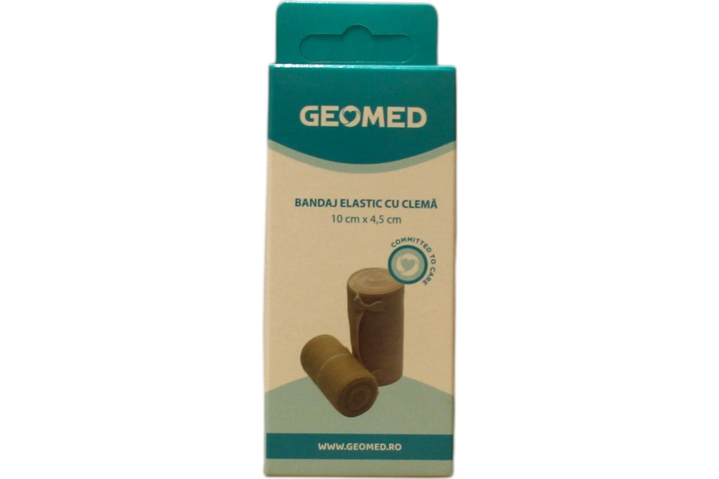 Geomed, Geomed, Elastic Bandages, With Clips, 10 cm x 4.5 m