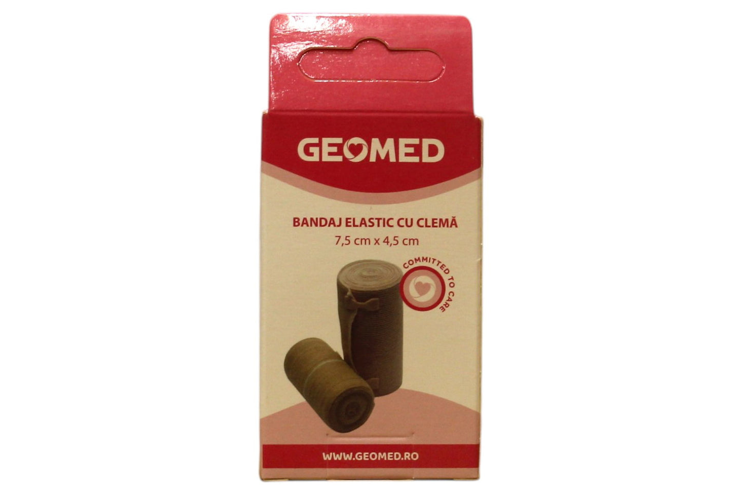 Geomed, Geomed, Elastic Bandages, With Clips, 7.5 cm x 4.5 m