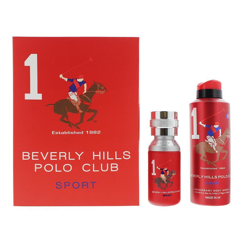 Gift Set Beverly Hills Polo Club: 1982 - Sport 1, Eau De Toilette, For Men, 50 ml + 1982 - Sport 1