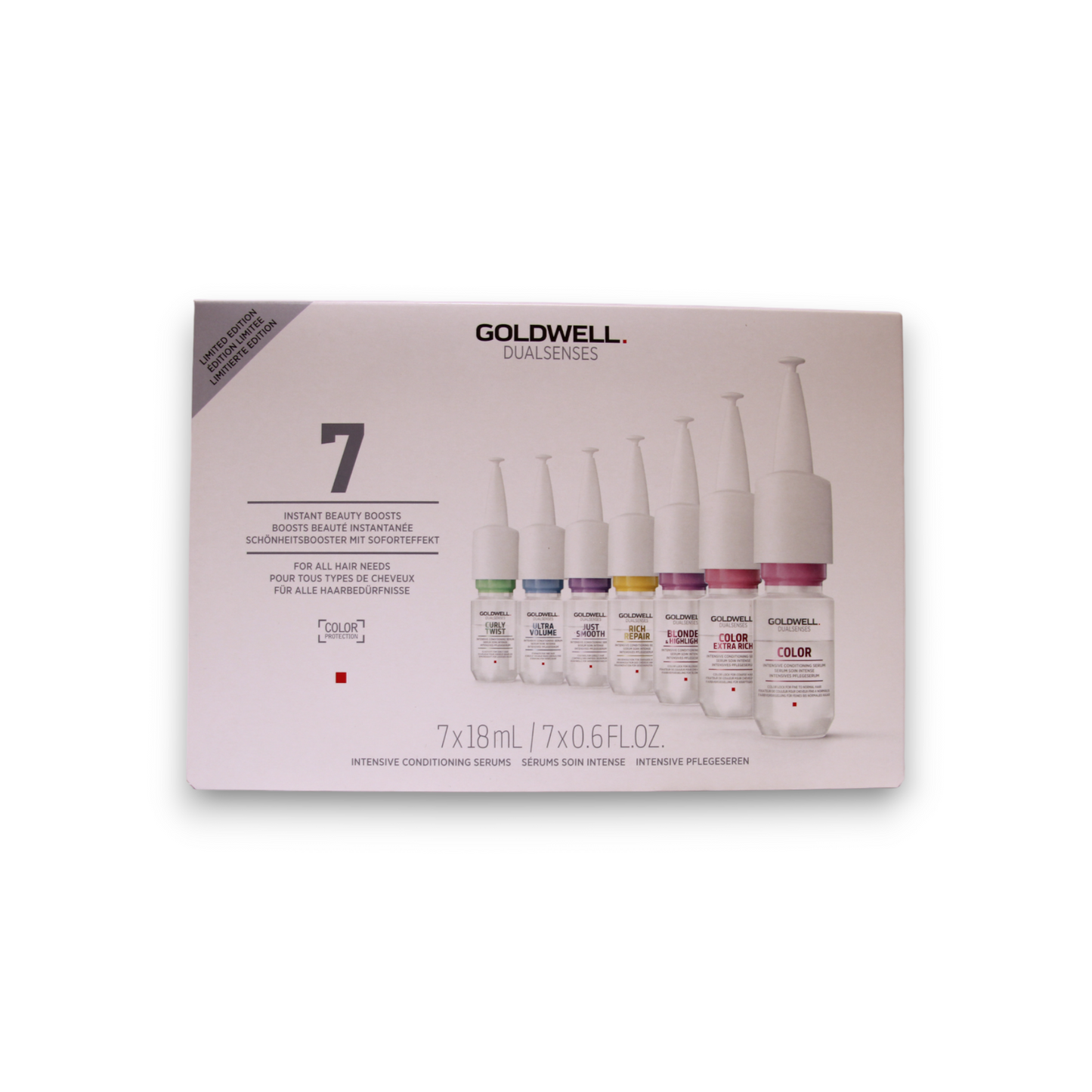 Set, Goldwell, Dualsenses Instant Beauty Boosts, Hair Serum, For Hydration, 7 pcs, 18 ml - view 2