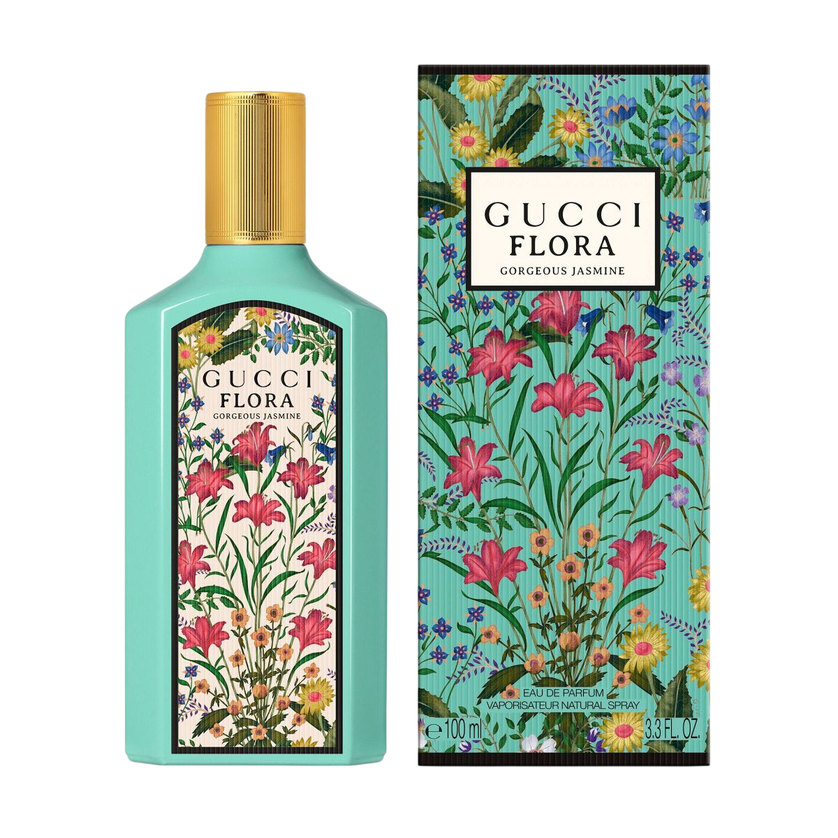 Gucci, Flora Gorgeous Jasmine, Eau De Parfum, For Women, 100 ml