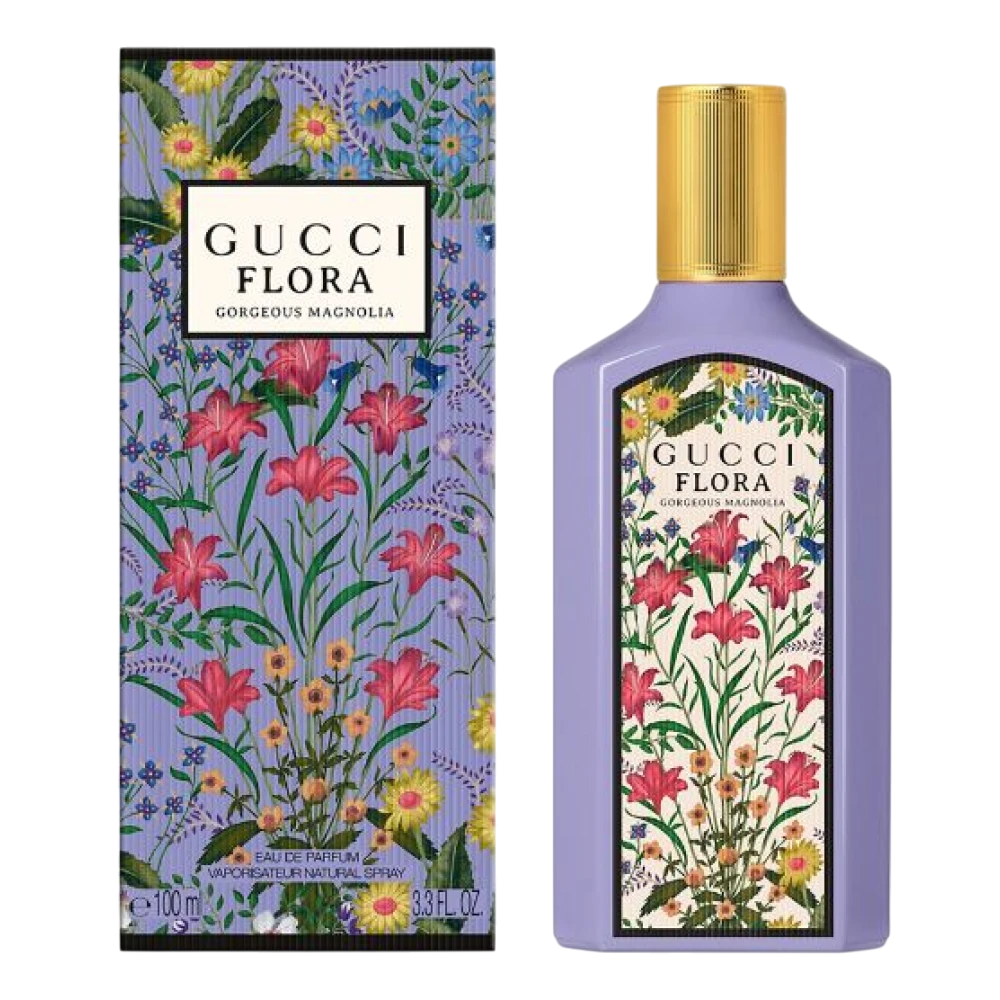 Gucci, Flora Gorgeous Magnolia, Eau De Parfum, For Women, 100 ml