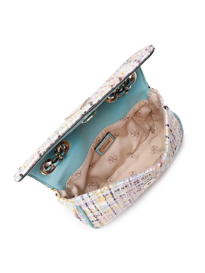 Guess, Cessily, Textile Crossbody Bag, Multicolour, hwtm76, For Women