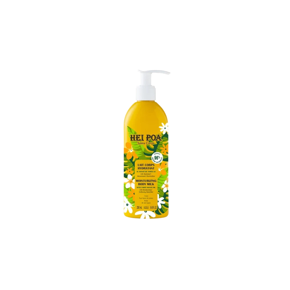 Hei Poa, Monoi De Tahiti, Moisturising, Body Milk, 250 ml