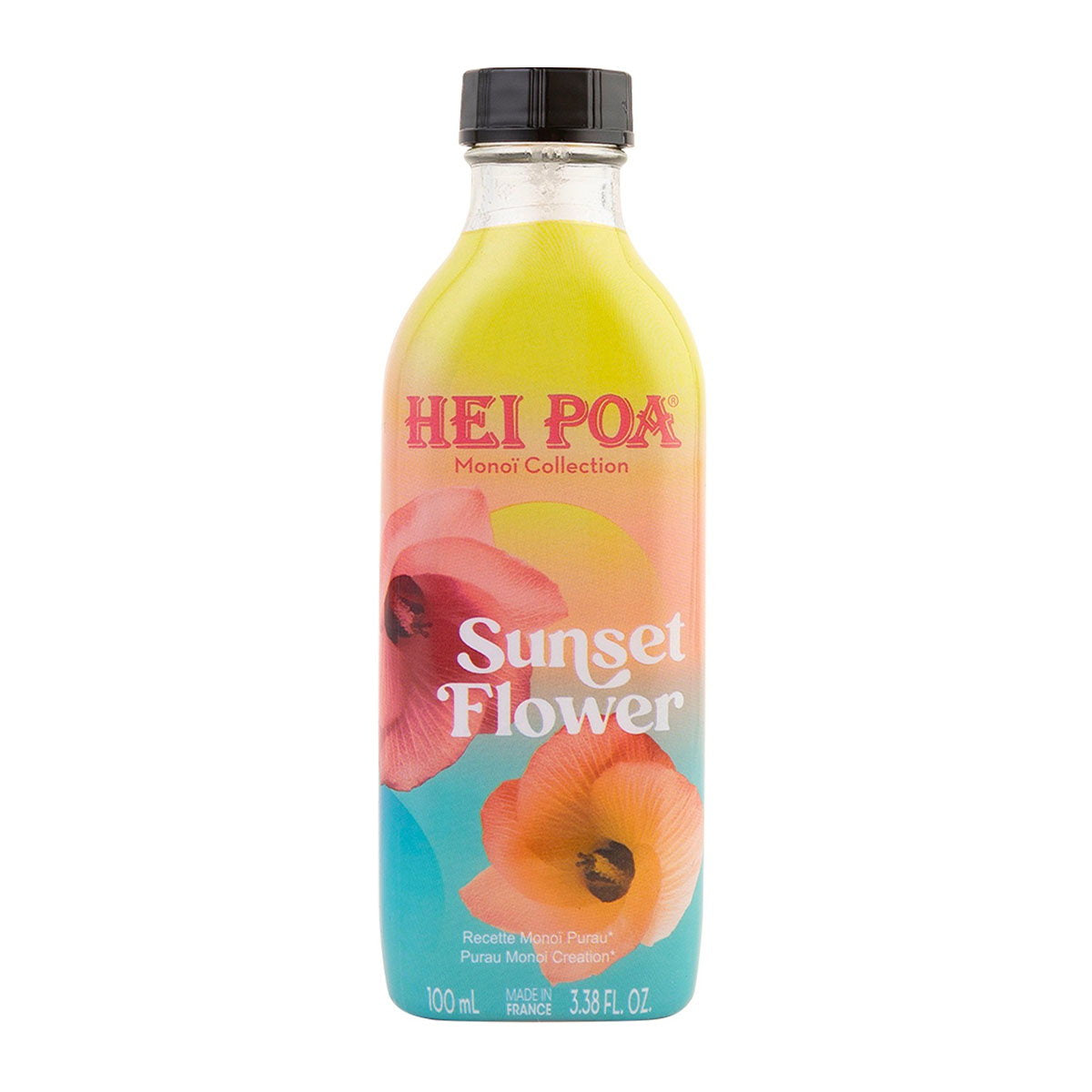 Hei Poa, Monoi, Nourishing, Sunset Flower, Body Oil, For Hair & Body, 100 ml