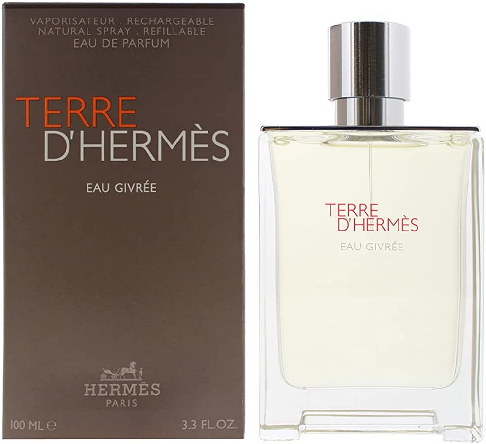 Hermes, Terre d'Hermes Eau Givree, Eau De Parfum, For Men, Refillable, 100 ml