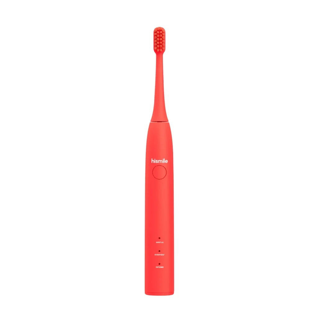 Hismile, Hismile, Sonic Toothbrush, Bright Red, 3 Modes
