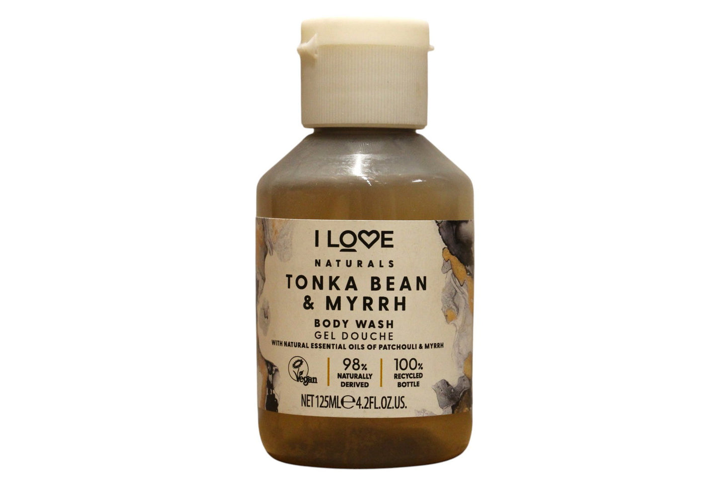 I Love, Naturals Collection, Vegan, Tonka Bean & Myrrh, Hydrating, Shower Gel, For All Skin Types - view 2