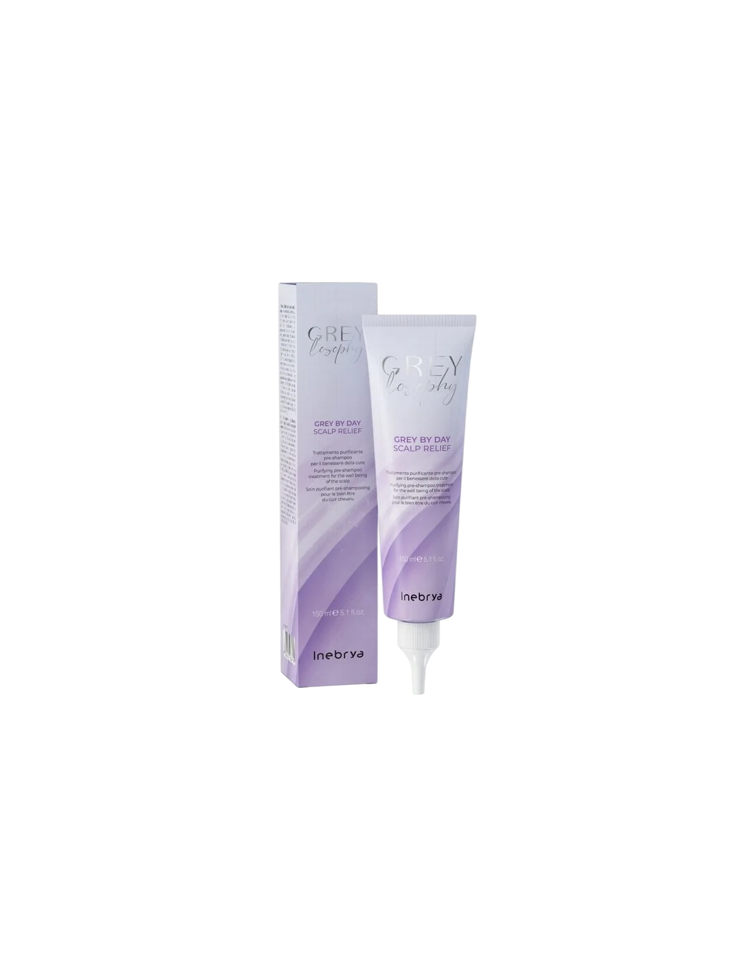Inebrya, Grey By Day, Purifying, Hair Fluid, 150 ml