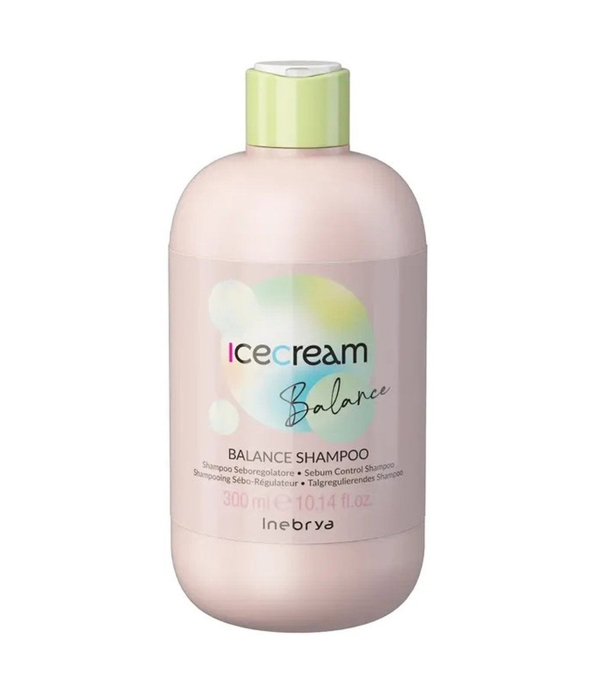 Inebrya, Ice Cream Balance, Hair Shampoo, Sebum Control, 300 ml