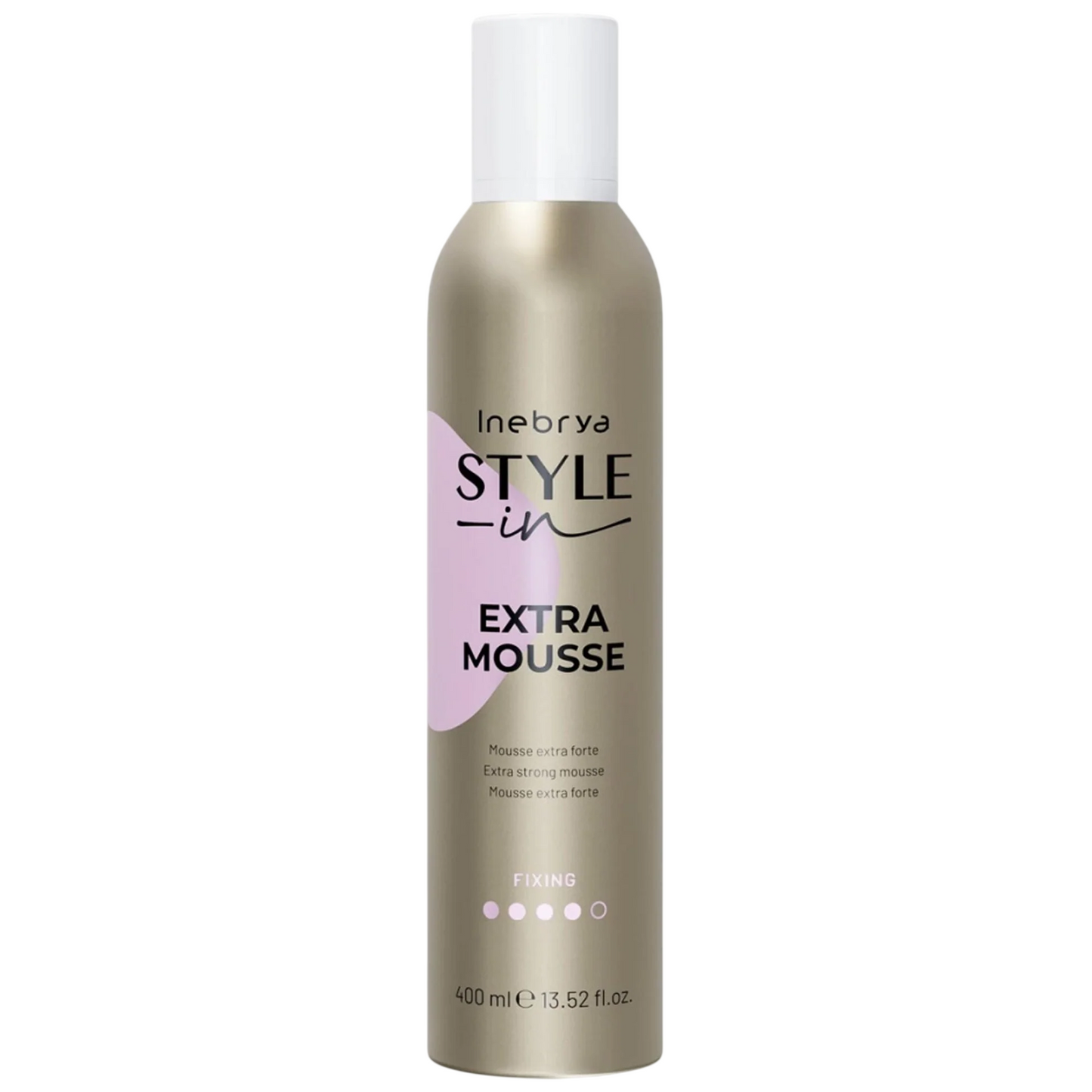 Inebrya, Style-In, Hair Styling Mousse, Fixing, Extra Strong Hold, 400 ml