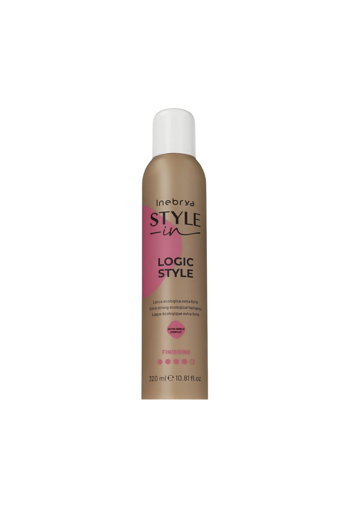 Inebrya, Style-In Logic Style, Hair Spray, Styling, Extra Strong Hold, 320 ml