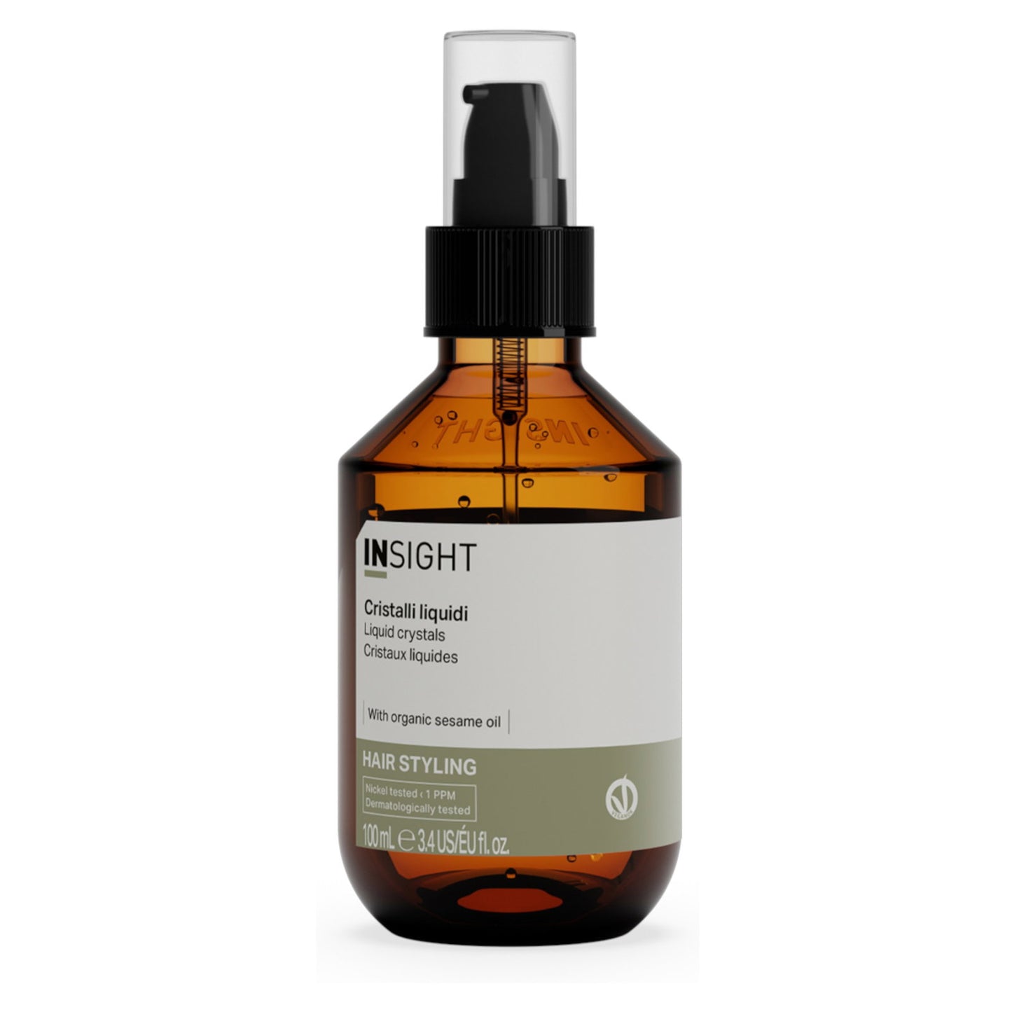 Insight, Liquid Crystals, Vegan, Shine-enhancing, Hair Fluid, 100 ml *Tester