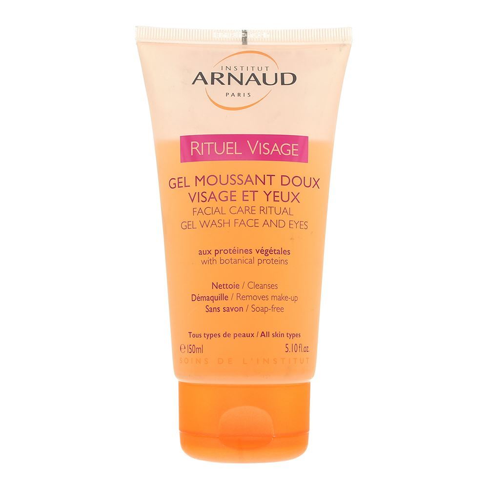 Institut Arnaud, Facial Care Ritual, Purifies, Cleansing Gel, For Face & Eyes, 150 ml