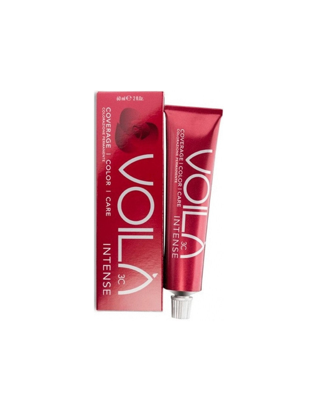 Intercosmo, Voila 3C Intense, Permanent Hair Dye, 6.00 Dark Mediterranean Blonde, 60 ml